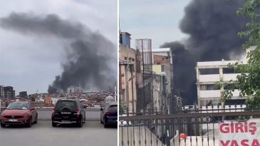 Zeytinburnu&rsquo;nda Hurdalık Alanda Yangın Kontrol Altına Alındı