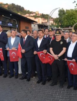Zonguldak’ta 15 Temmuz Yürüyüşü