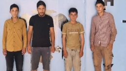 4 Düzensiz Göçmen ve 1 Göçmen Kaçakçısı Yakalandı
