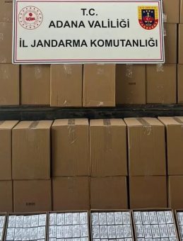 4 Milyon 650 Bin Kaçak Makaron Güvenlik Güçlerince Ele Geçirildi