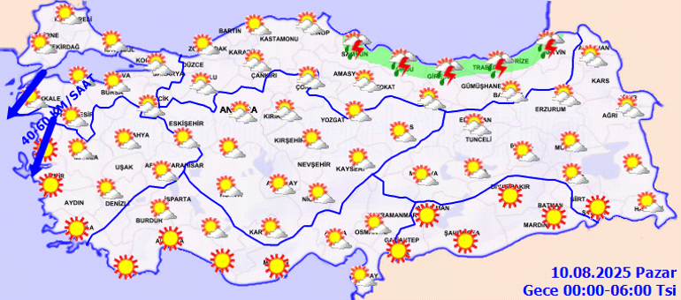 Orman Yangını Riski Uyarısı Resmi
