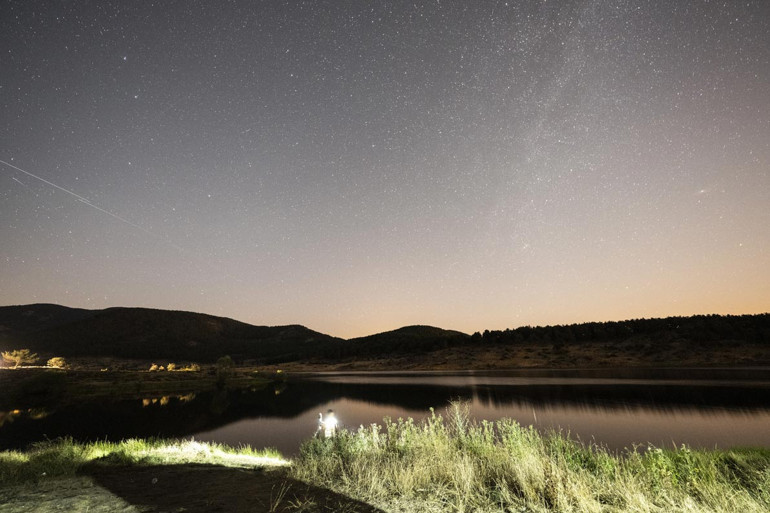 Perseid Meteor Yağmuru Görüntüsü