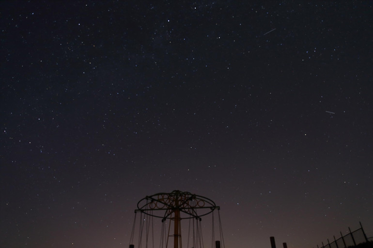 Perseid Meteor Yağmuru Görüntüsü