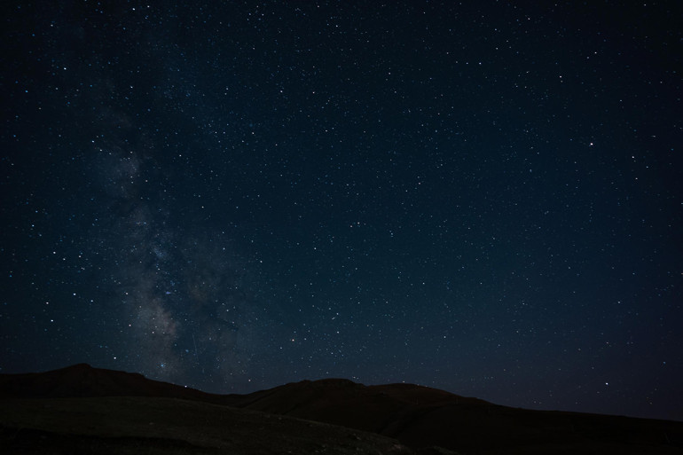 Perseid Meteor Yağmuru Görüntüsü