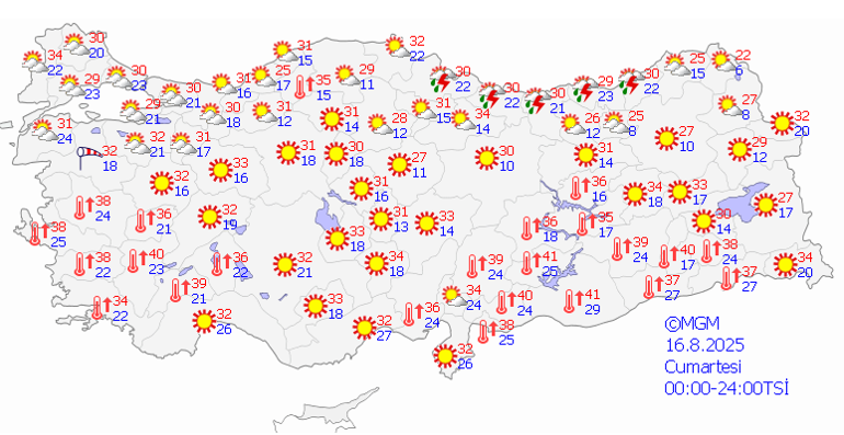 Yağış beklenen iller