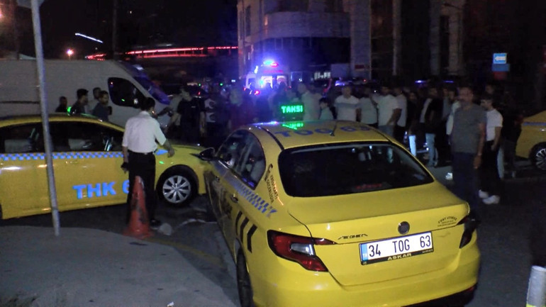 Taksiciyi vuran saldırgan