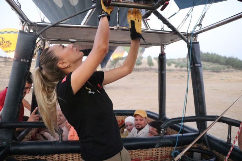 Pilot Nurgül Tunç Hasçelik