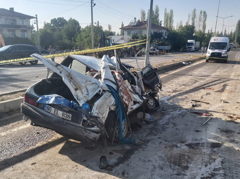 Çekici Kaza Sonrası