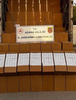 Adana'da Kaçakçılık Operasyonu: 6 Milyon 500 Bin Adet Makaron Ele Geçirildi