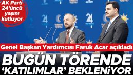 AK Parti 24. Yıl Dönümünü Kutluyor… Törende Katılımlar Bekleniyor