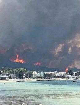 Alevler Evleri Sarmaya Devam Ediyor: Vatandaşlar Tahliye Edildi
