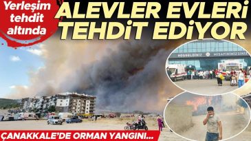 Alevler Kapıya Dayandı