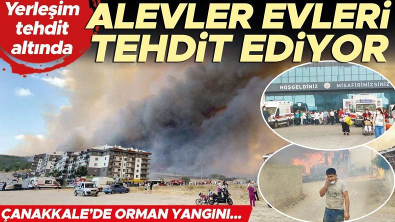 Alevler Kapıya Dayandı