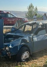Amasya'da Feci Kaza! İki Ara&ccedil; &Ccedil;arpıştı: 5 Yaralı