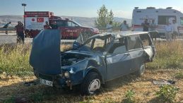 Amasya'da Feci Kaza! İki Araç Çarpıştı: 5 Yaralı