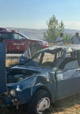 Amasya'da Kaza! İki Ara&ccedil; &Ccedil;arpıştı: Yaralılar Bulunuyor