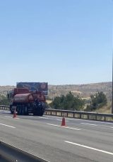 Ankara&rsquo;da G&ouml;zleri &Uuml;zerine &Ccedil;eken Kaza: Metenol Y&uuml;kl&uuml; Tanker Kaza Yaptı!