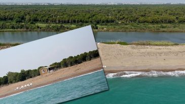 Antalya'da G&ouml;r&uuml;len Gizemli 'Sahilkondu': Kime Ait Olduğu Hen&uuml;z Bilinmiyor!