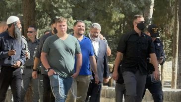 Aşırı sağcı Ben-Gvir Mescid-i Aksa'ya baskın d&uuml;zenledi! Talmud ayini yaptılar