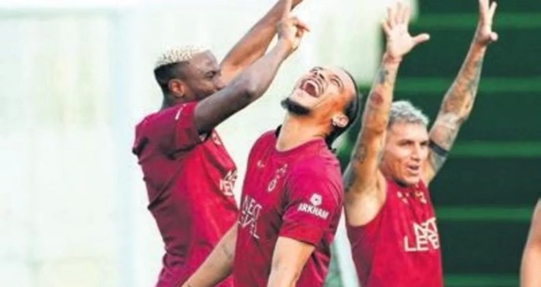 Aslan sahnede gözler büyük şölende