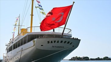 Atatürk'ün Manevi Mirası Savarona Yatı, Pazar Günü İstanbul Boğazı'nda
