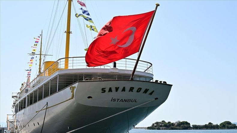 Atatürk'ün Manevi Mirası Savarona Yatı, Pazar Günü İstanbul Boğazı'nda