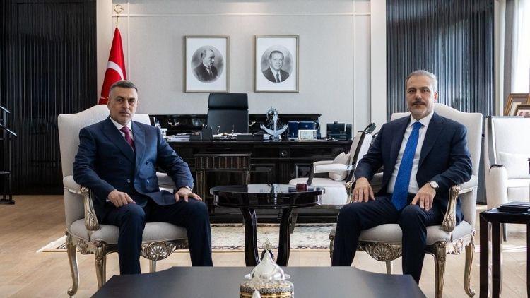 Bakan Fidan, Basra Valisi Eydani'yi Kabul Etti