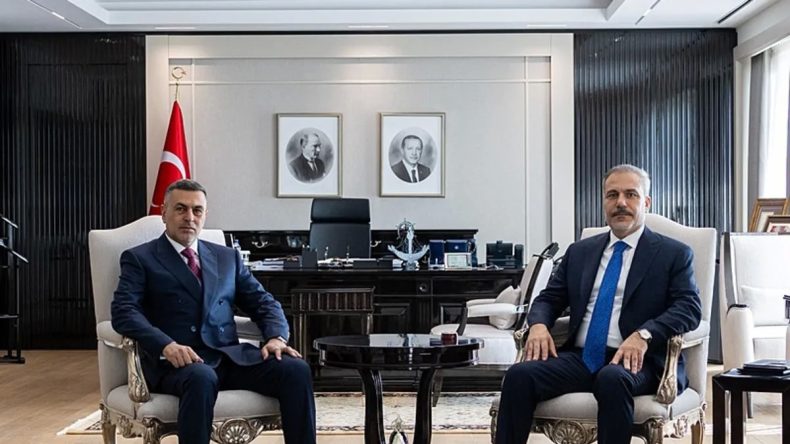 Bakan Fidan, Basra Valisi İdani'yi Ağırladı