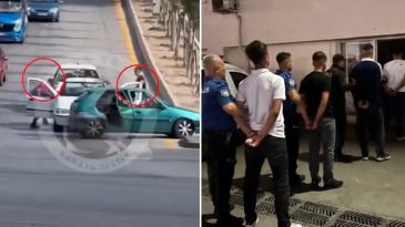 Bakan Yerlikaya 'Gereği yapıldı' diyerek duyurdu! Trafikte s&uuml;r&uuml;c&uuml;ye bı&ccedil;ak ve kılı&ccedil;la saldıran ş&uuml;pheliler g&ouml;zaltına alındı