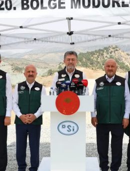 Bakan Yumaklı’nın Katılımıyla Çetintepe Barajı Su Tutmaya Başladı