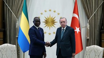 Başkan Erdoğan ve Gabon Cumhurbaşkanı Nguema'dan Ortak Basın Toplantısında &Ouml;nemli A&ccedil;ıklamalar