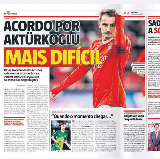 Benfica'nın transfer görüşmeleri