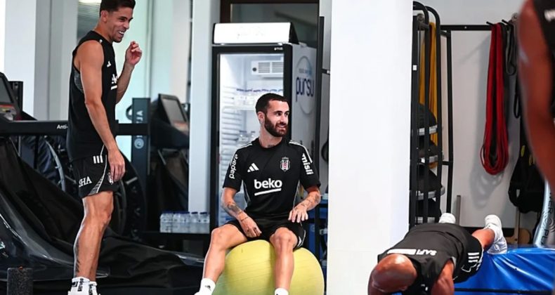 Beşiktaş, İkinci Antrenmanını Salonda Gerçekleştirdi