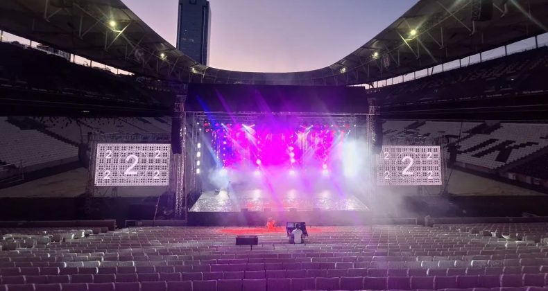 Beşiktaş Tüpraş Stadyumu'ndan özel sahne! Etkinliklere ev sahipliği yapacak…