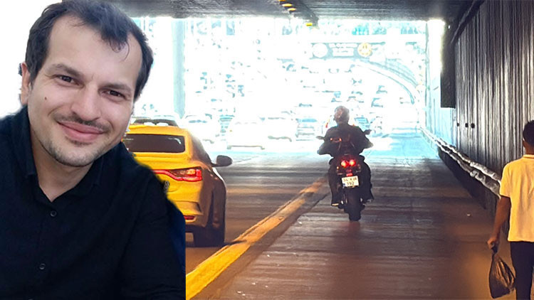 Beşiktaş'ta Emniyet Şeridinde Durmuş Arabaya Çarpan Motosikletli Hayatını Kaybetti