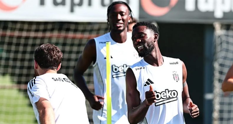 Beşiktaş’ta Ndidi Takımla İlk Antrenmanında