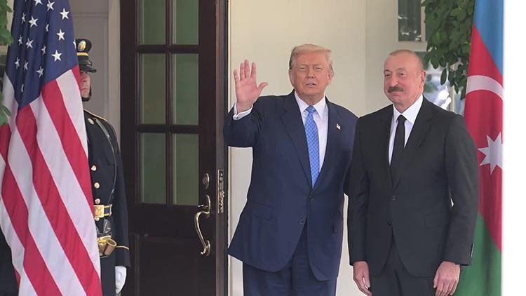 Beyaz Saray'da Trump, Aliyev, Paşinyan Zirvesi