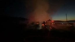 Bolu'da Yaylada Yangın: 2 Ev Kül Oldu