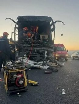 Bolu’da yolcu otobüsü kazası: 1 ölü, 10 yaralı