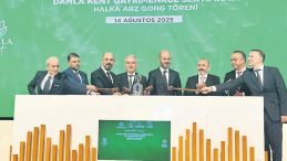 Borsada gong Damla Kent için çaldı