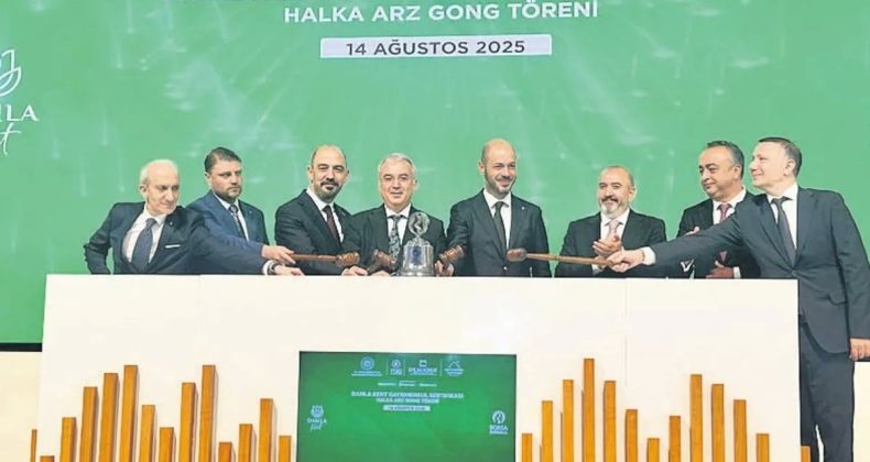 Borsada gong Damla Kent için çaldı