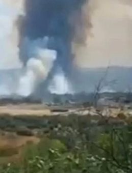 Bursa'da Orman Yangınına Müdahale Devam Ediyor