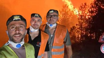Bursa'daki Orman Yangınından Yeni G&ouml;r&uuml;nt&uuml;ler! Alevlerin Arasında Kalan 3 Arkadaş Korku Dolu Anları Anlattı