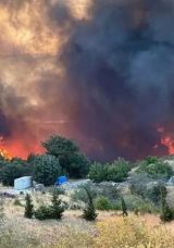 &Ccedil;anakkale Orman Yangını: Hava ve Karadan Etkili M&uuml;dahale!