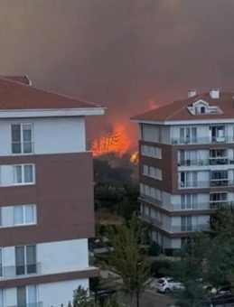 Çanakkale'de Kundaklama Şüphesi: Siyah Araç Aranıyor