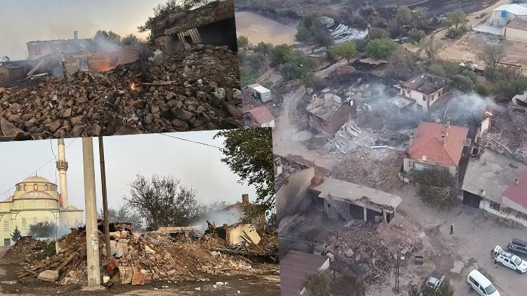 Çanakkale'de Orman Yangını İkinci Gününde: Havadan Görüntüler Geldi