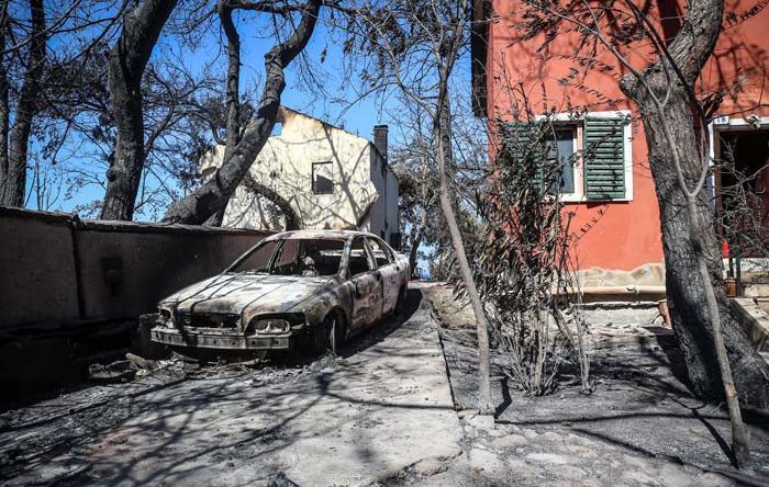 Çanakkale'deki Orman Yangınına Ait Görüntüler Ortaya Çıktı