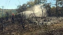 &Ccedil;ekmek&ouml;y'de Ormanlık Alanda &Ccedil;ıkan Yangın Kontrol Altına Alındı: 10 D&ouml;n&uuml;ml&uuml;k Alan Zarar G&ouml;rd&uuml;