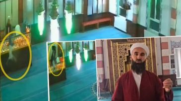 &Ccedil;orum'da İmam, Namaz Esnasında Mahfilden D&uuml;şen &Ccedil;ocuğu Havada Yakaladı