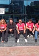CHP'li Karabağlar Belediyesi &Ccedil;alışanları Eylem D&uuml;zenledi!